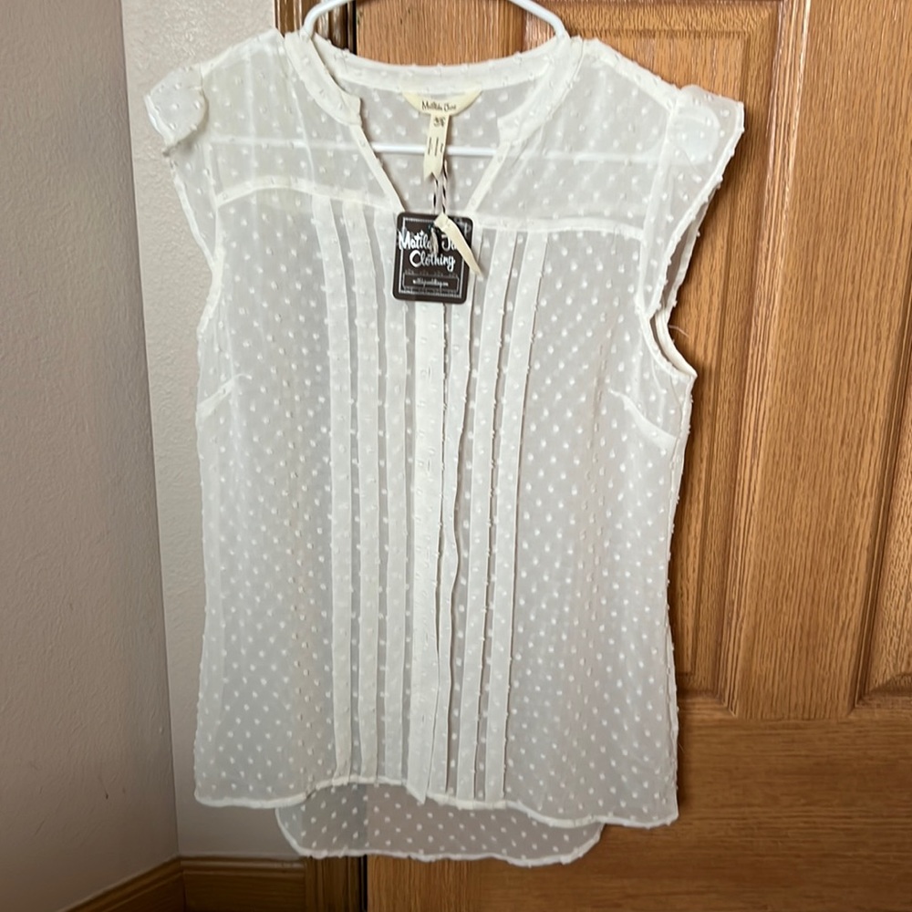 Matilda Jane Small Button Up NWT